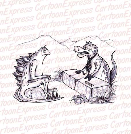 dinosaurs trex stegosaurus
